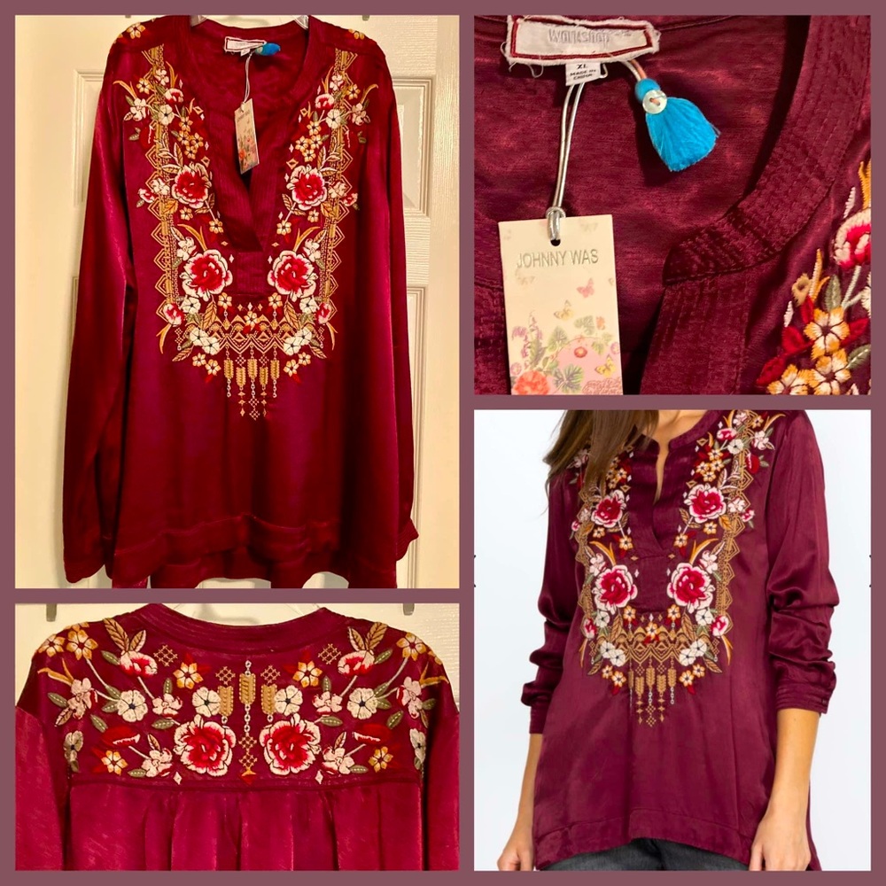 Johnny Was Tunic NWT size XL